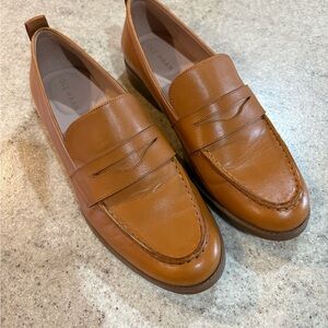 Cole Haan Women's Brown Leather Loafers